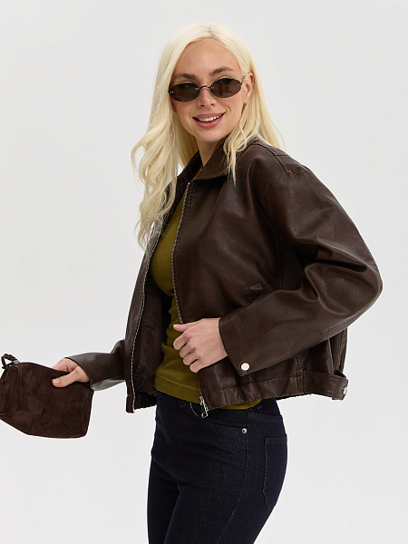 Куртка LAWINTER  модель 25518, цвет Коричневый