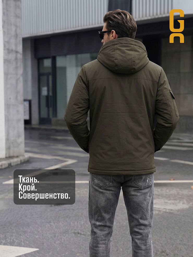 Куртка мужская демисезонная GRIZMAN, хаки, модель 74919