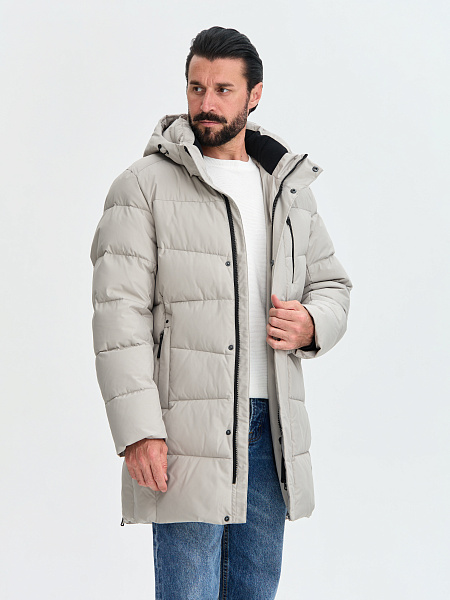 Куртка GRIZMAN  модель 73853, цвет Светло- серый