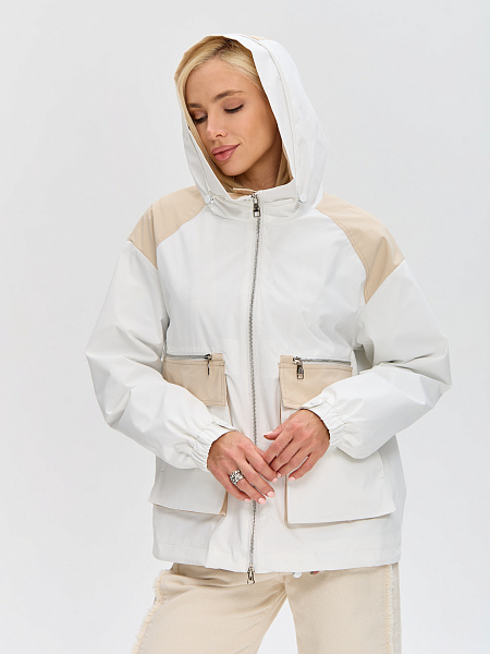 Куртка LAWINTER  модель 84931, цвет Бежево-белый