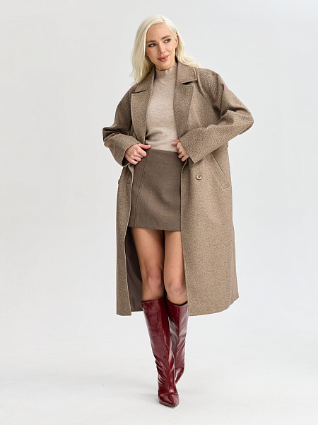 Пальто LAWINTER  модель 84867, цвет Капучино