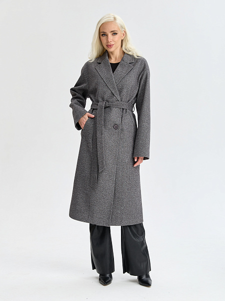 Пальто LAWINTER  модель 83891, цвет Серый
