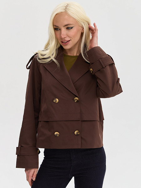 Куртка LAWINTER  модель 85642, цвет Коричневый