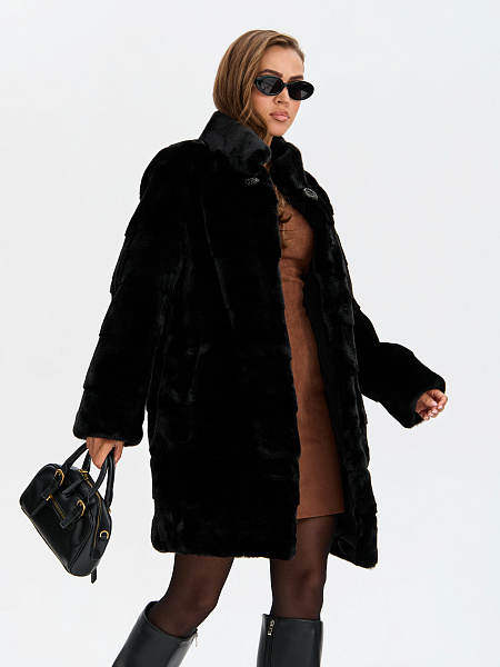 Шуба LAWINTER  модель 53961, цвет Черный