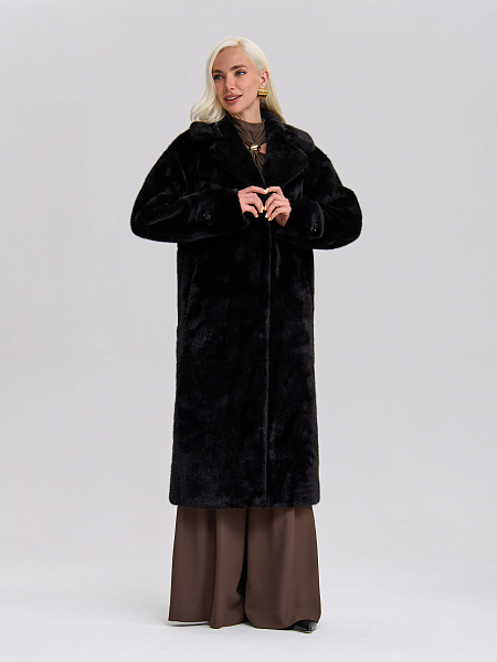 Шуба LAWINTER  модель 53576, цвет Черный