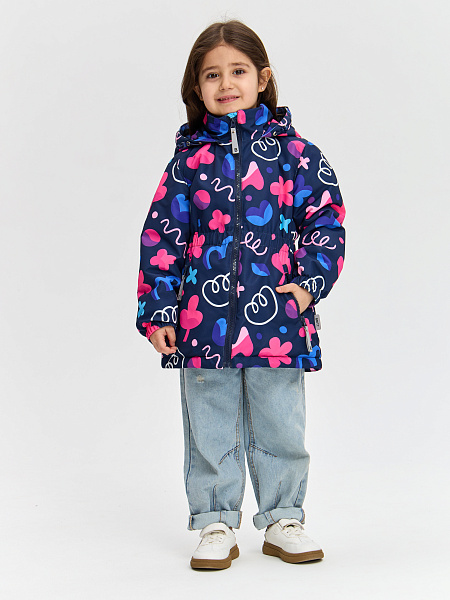 Куртка BRITT  модель 64738, цвет Сине-розовый