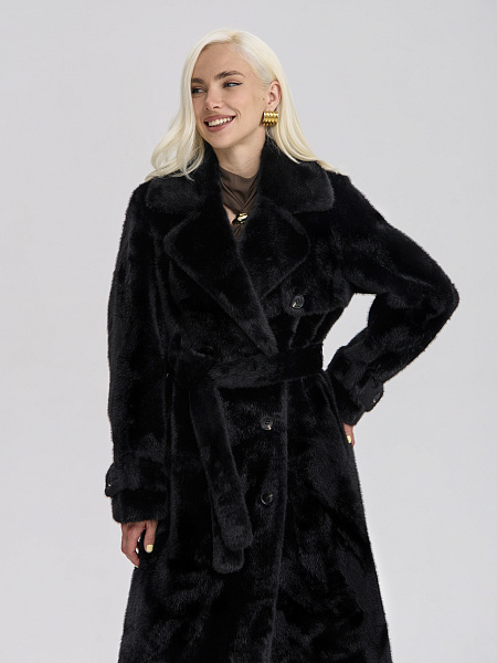 Шуба LAWINTER  модель 54478, цвет Черный