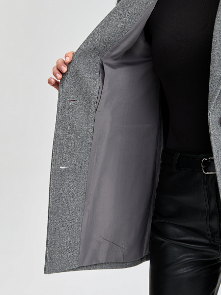 Пальто LAWINTER  модель 84822, цвет Светло-серый