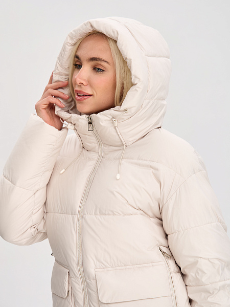 Куртка LAWINTER  модель 85729, цвет Молочный