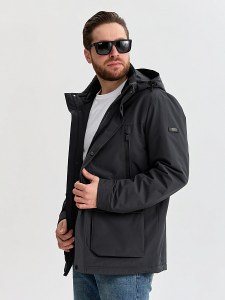 Куртка GRIZMAN  модель 74744, цвет Темно-серый