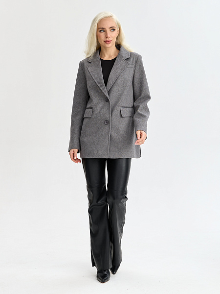 Пальто LAWINTER  модель 84822, цвет Серый