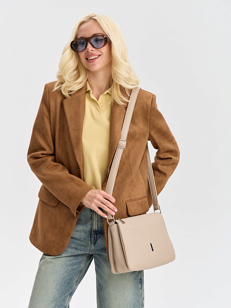 Сумка PARISOT  модель 13338, цвет Молочный