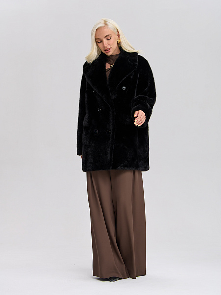 Шуба LAWINTER  модель 54243, цвет Черный