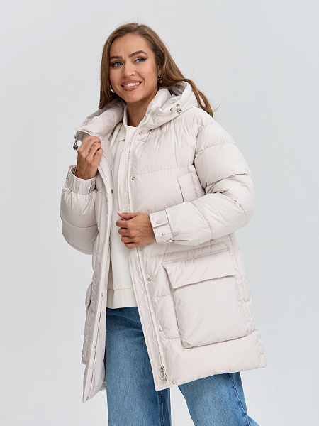 Куртка LAWINTER  модель 85544, цвет Молочный