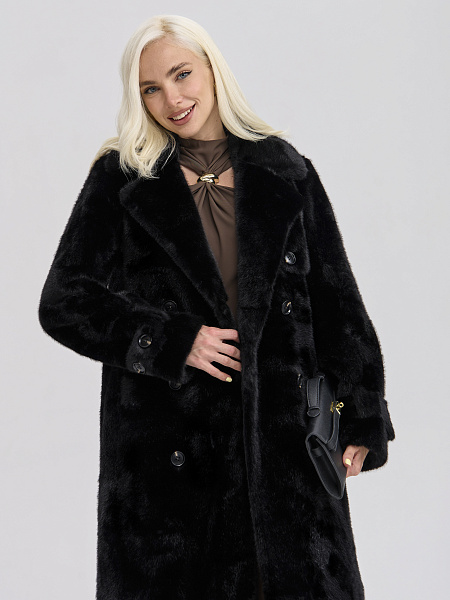 Шуба LAWINTER  модель 54478, цвет Черный