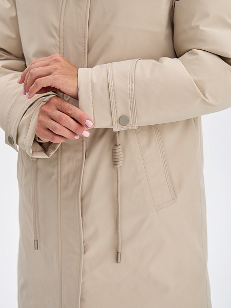 Куртка LAWINTER  модель 83726, цвет Молочный