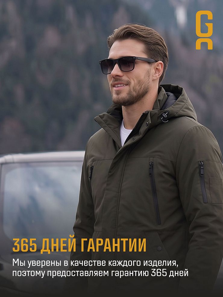 Куртка мужская демисезонная GRIZMAN, хаки, модель 74786