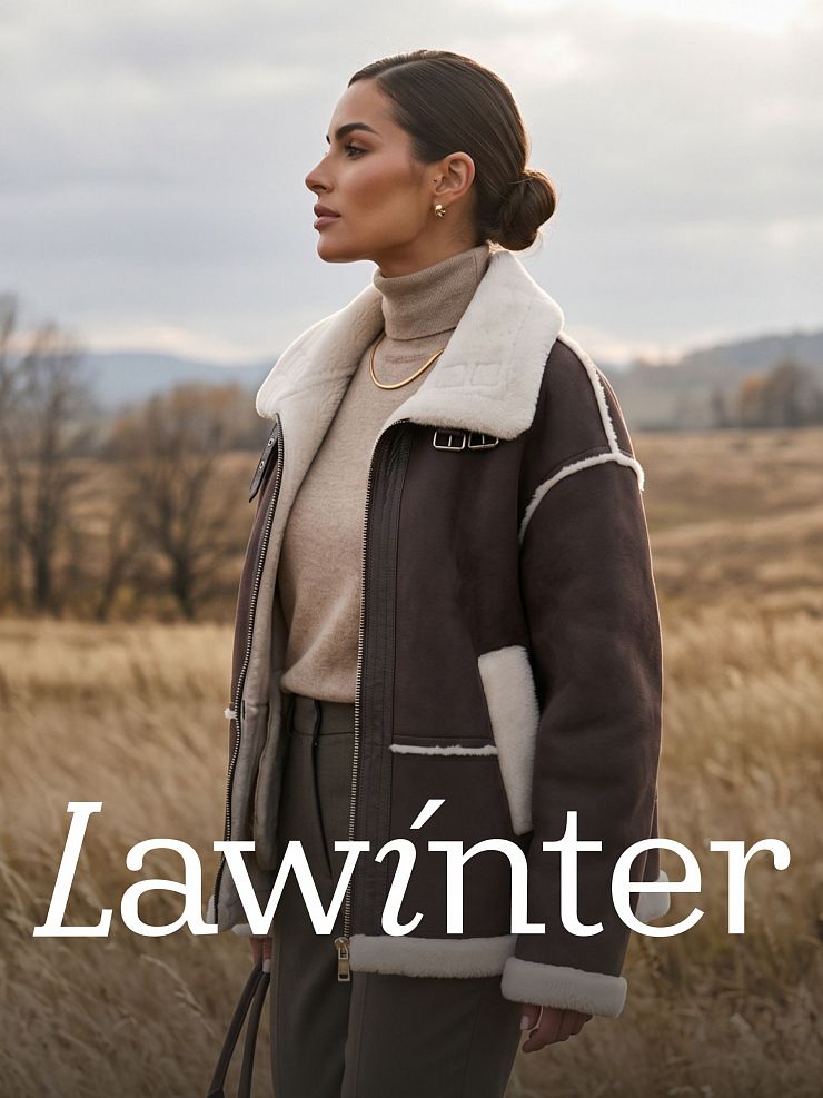 Дубленка женская зимняя LAWINTER, графит, модель 34571