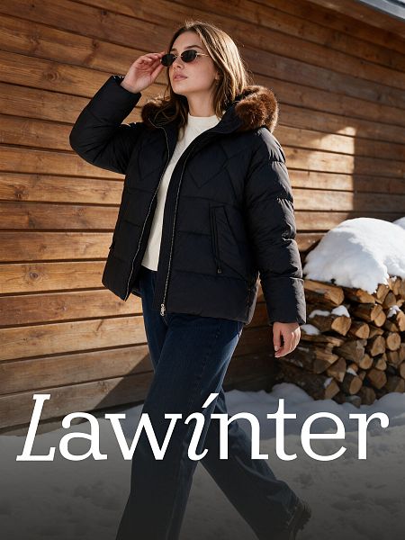 Куртка женская зимняя LAWINTER, черная, модель 86387