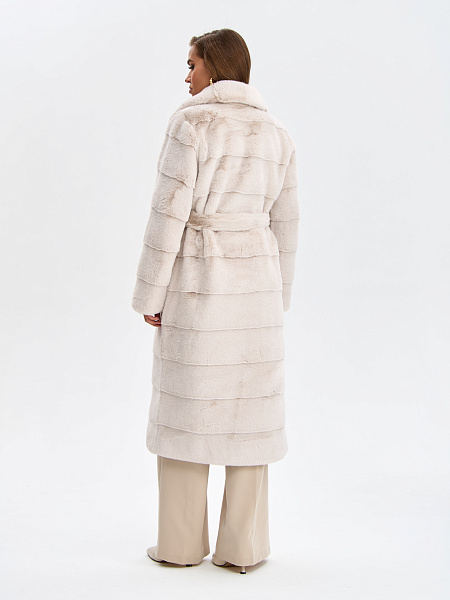 Шуба LAWINTER  модель 53591, цвет Молочный