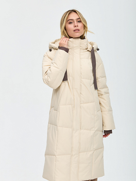 Куртка LAWINTER  модель 84494, цвет Бежевый Куртка LAWINTER  модель 84494, цвет Бежевый