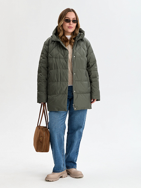 Куртка LAWINTER  модель 83271, цвет Серый хаки