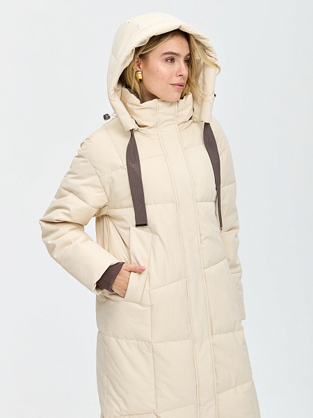 Куртка LAWINTER  модель 84494, цвет Бежевый Куртка LAWINTER  модель 84494, цвет Бежевый