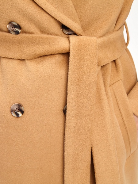 Пальто NAPOLITA  модель 82201, цвет Кэмел