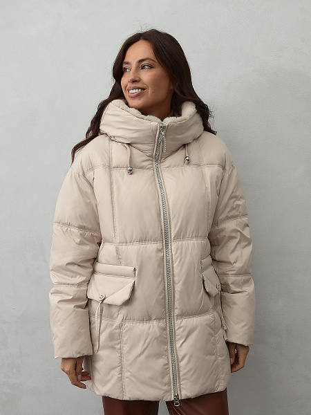 Куртка LAWINTER  модель 84222, цвет Молочный