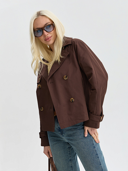 Куртка LAWINTER  модель 83414, цвет Коричневый