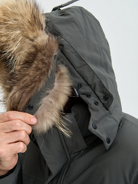 Куртка GRIZMAN  модель 7543, цвет Темно-серый