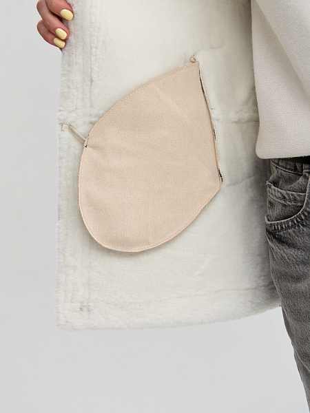 Шуба LAWINTER  модель 53576, цвет Черный