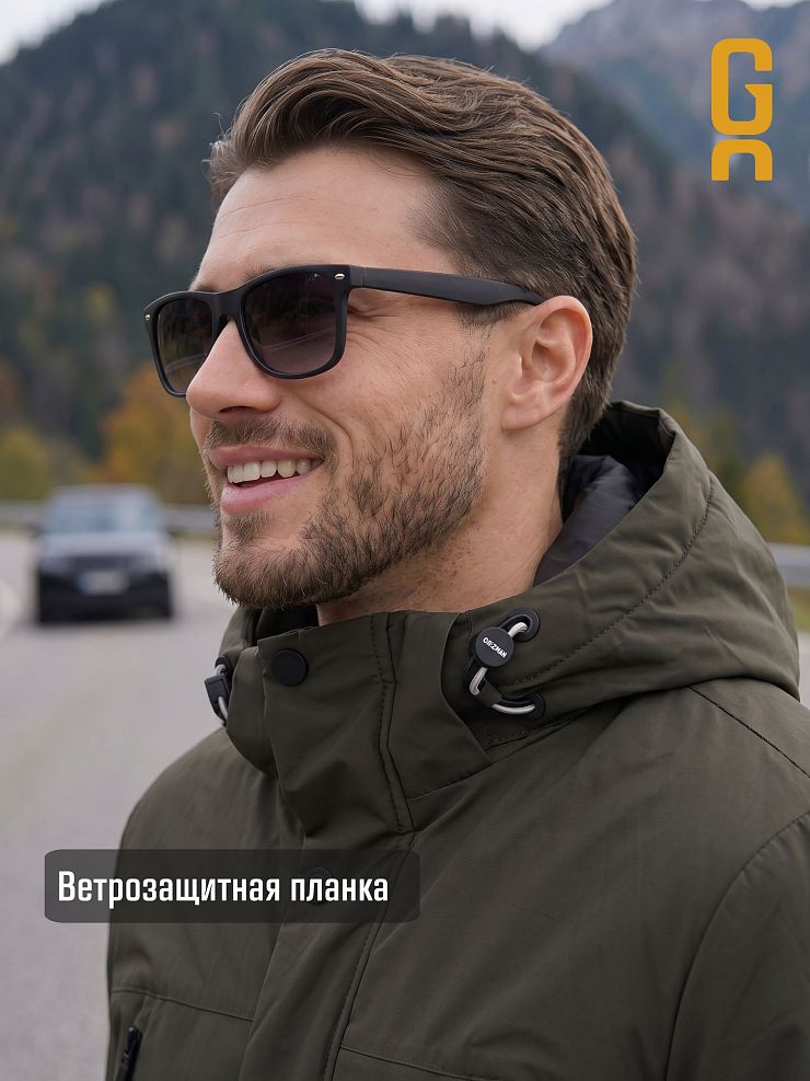 Куртка мужская демисезонная GRIZMAN, хаки, модель 74786