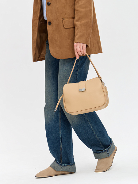 Сумка PARISOT  модель 14245, цвет Темно-бежевый