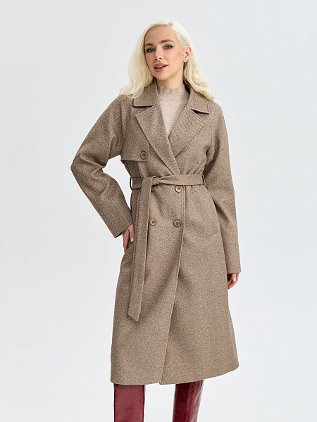 Пальто LAWINTER  модель 84867, цвет Капучино