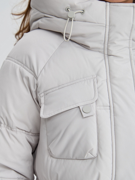 Куртка LAWINTER  модель 85887, цвет Светло-серый