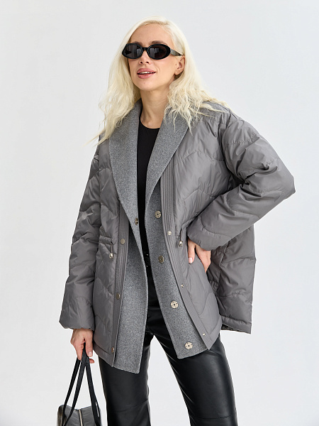 Куртка LAWINTER  модель 82513, цвет Серый