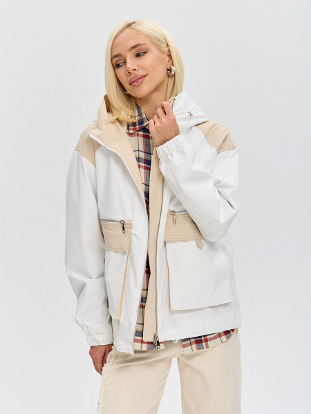 Куртка LAWINTER  модель 84931, цвет Бежево-белый