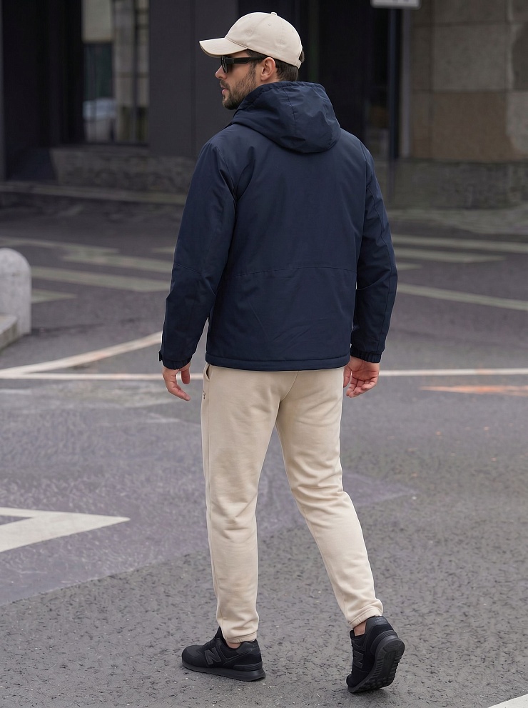 Куртка мужская демисезонная GRIZMAN, темно-синяя, модель 73802