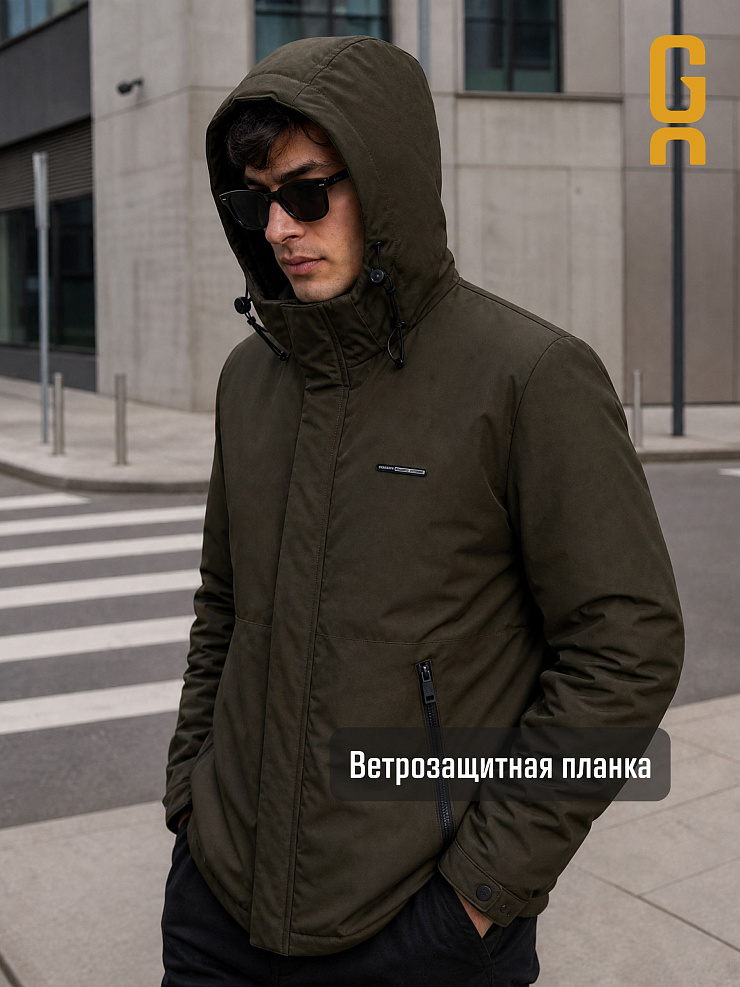 Куртка мужская демисезонная GRIZMAN, хаки, модель 73529