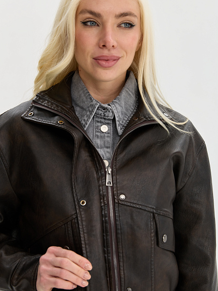 Куртка LAWINTER  модель 85804, цвет Коричневый