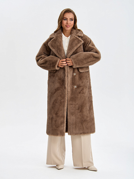 Шуба LAWINTER  модель 53683, цвет Кофе