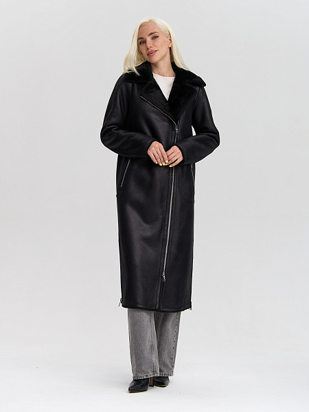 Дубленка LAWINTER  модель 34499, цвет Черный