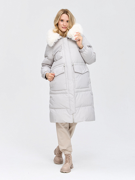 Куртка LAWINTER  модель 84630, цвет Светло-серый