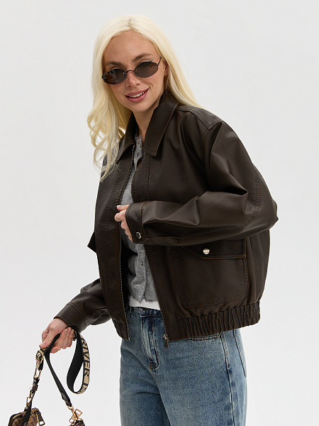 Куртка LAWINTER  модель 25518, цвет Коричневый