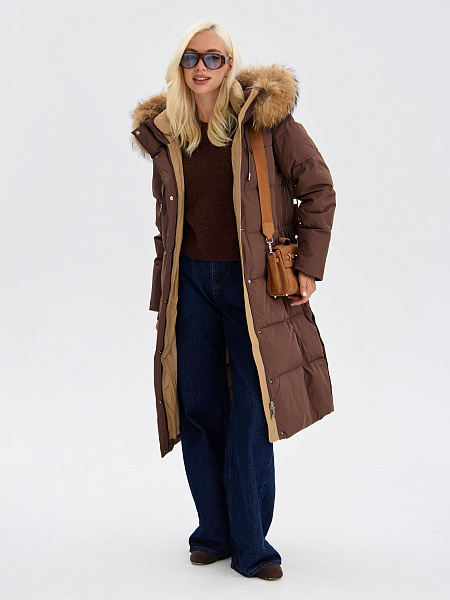 Куртка LAWINTER  модель 83382, цвет Коричневый