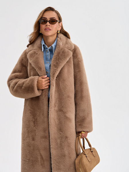 Шуба LAWINTER  модель 5391, цвет Мокко