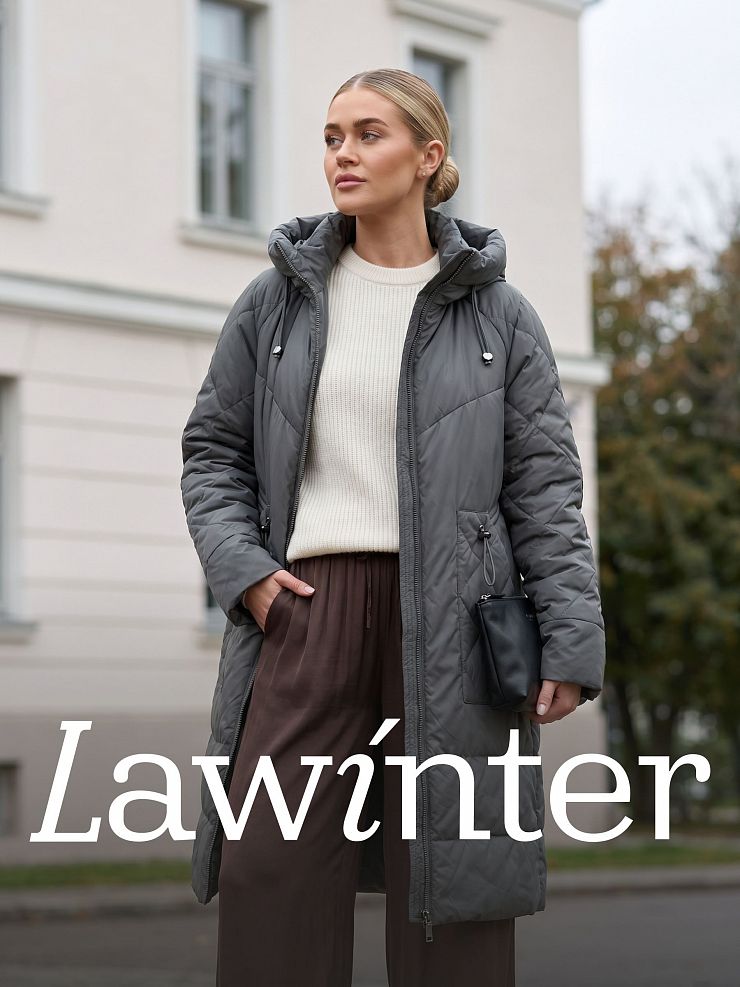 Пальто женское демисезонное LAWINTER, зеленое, модель 84844