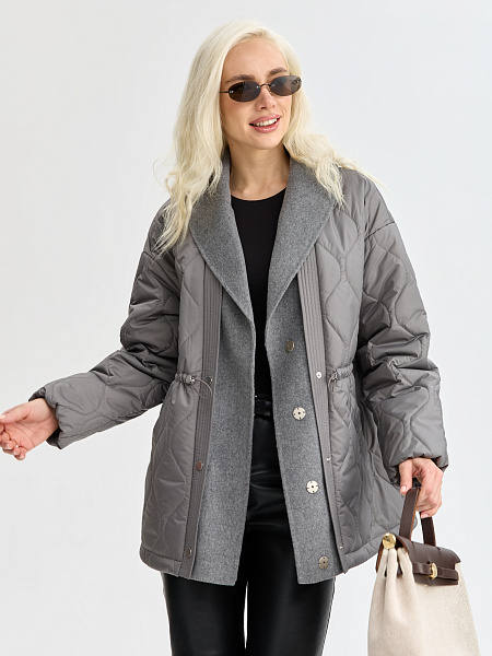 Куртка LAWINTER  модель 84738, цвет Серый