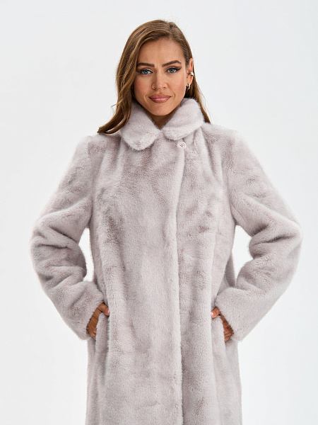 Шуба LAWINTER  модель 5391, цвет Лиловый